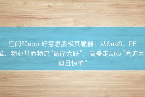 莊閑和app 好意思股極其脆弱!從SaaS、PE到保障、物業(yè)甚而物流“循序大跌”,高盛走動員“窘迫且驚怖”