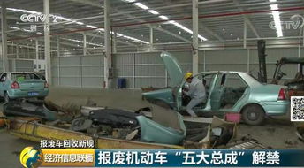 報廢車變廢為寶 每年100億大市場，汽車零配件迎來新機遇